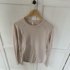 Lululemon Marino wool crew neck sweater